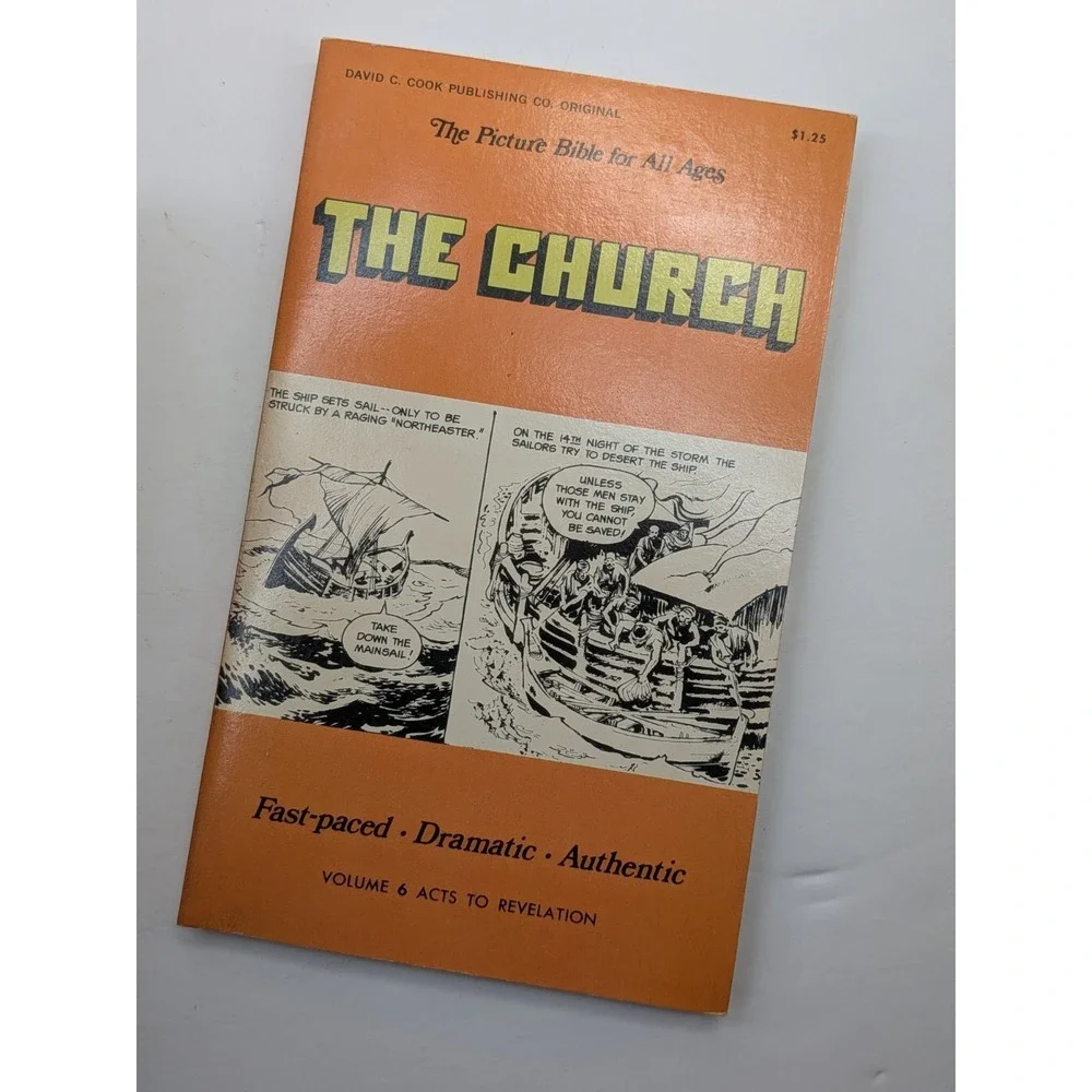 PRISTINE LOT 6🚨The Picture Bible Box Set Graphic Novel Comic David Cook 1973